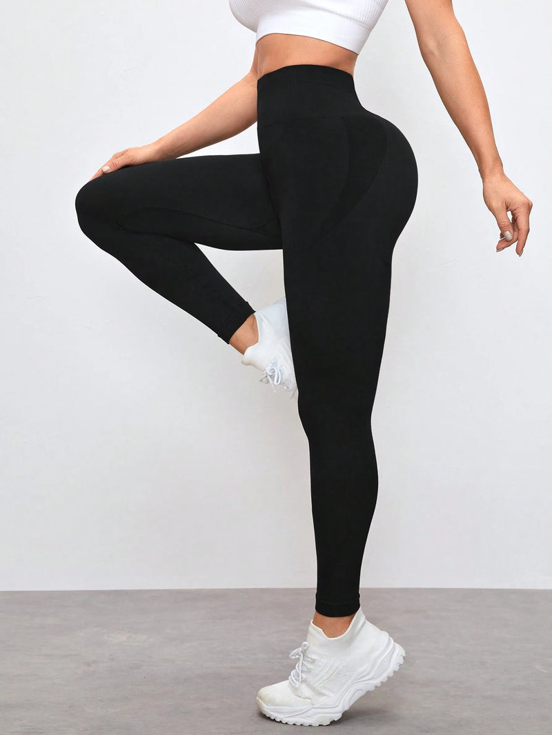 Sport Studio Seamless Hip and Belly Lifting Sports Yoga Pants