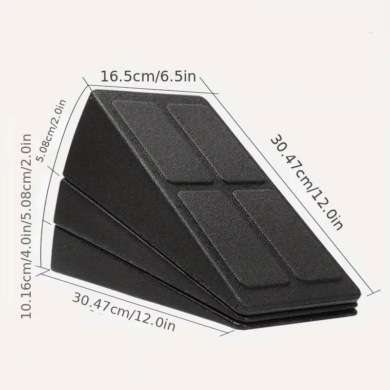 3Pcs Yoga Wedge Stretch Slant Boards Adjustable Bricks Squat Wedge Blocks for Exercise Gym Fitness Yoga Accessories Pilates Yoga