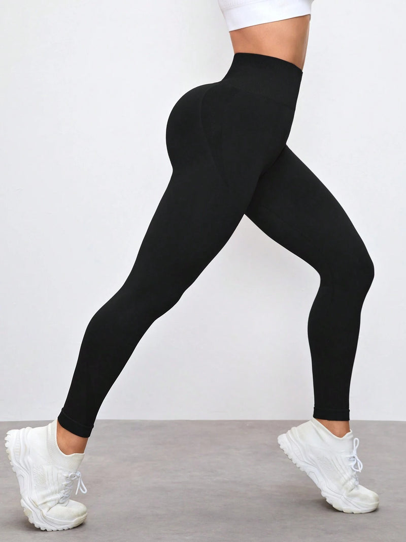 Sport Studio Seamless Hip and Belly Lifting Sports Yoga Pants