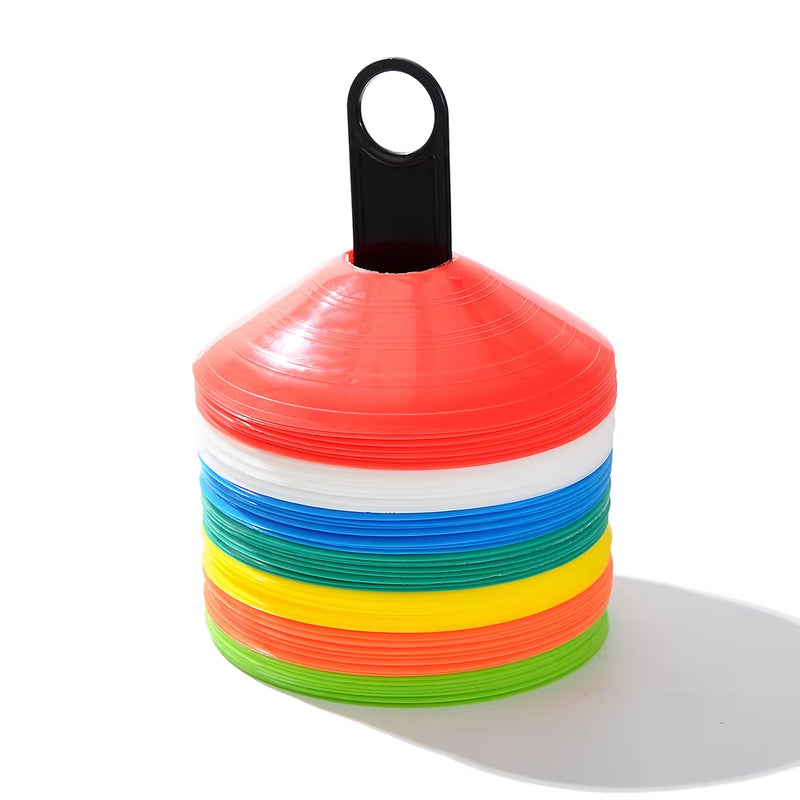 10Pcs 19Cm Football Training Sports Saucer Cones Marker Discs Soccer Entertainment Sports Accessories